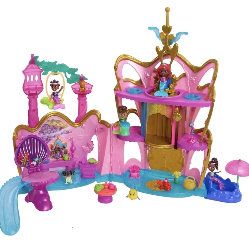 Disney Ariel Atlantica Palace Playset NEW Lights & Sounds